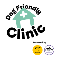 oak barn vets in guildford is dog friendly accredited by dogs trust